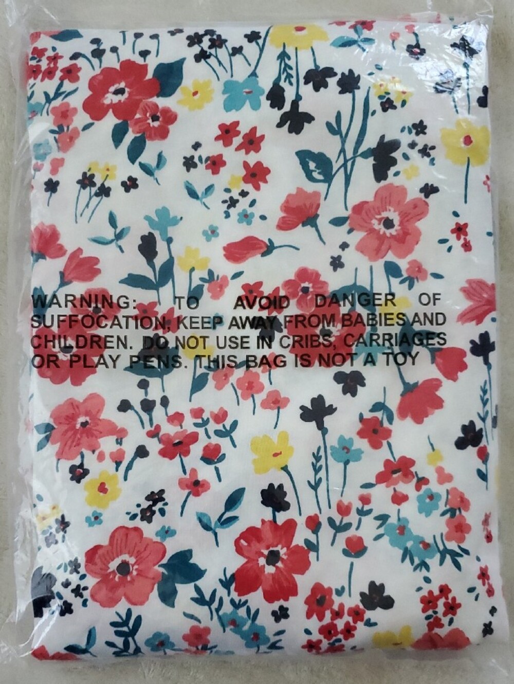 Woman Within round neckline Tunic 3/4 Sleeves multi color Floral 3X (30/32) NEW - Picture 4 of 8